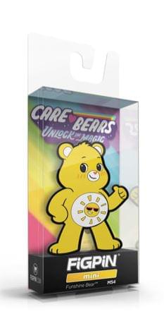 Care Bears Unlock the Magic Enamel FiGPiN Mini | Funshine Bear #M54