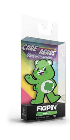 Care Bears Unlock the Magic Enamel FiGPiN Mini | Good Luck Bear #M55