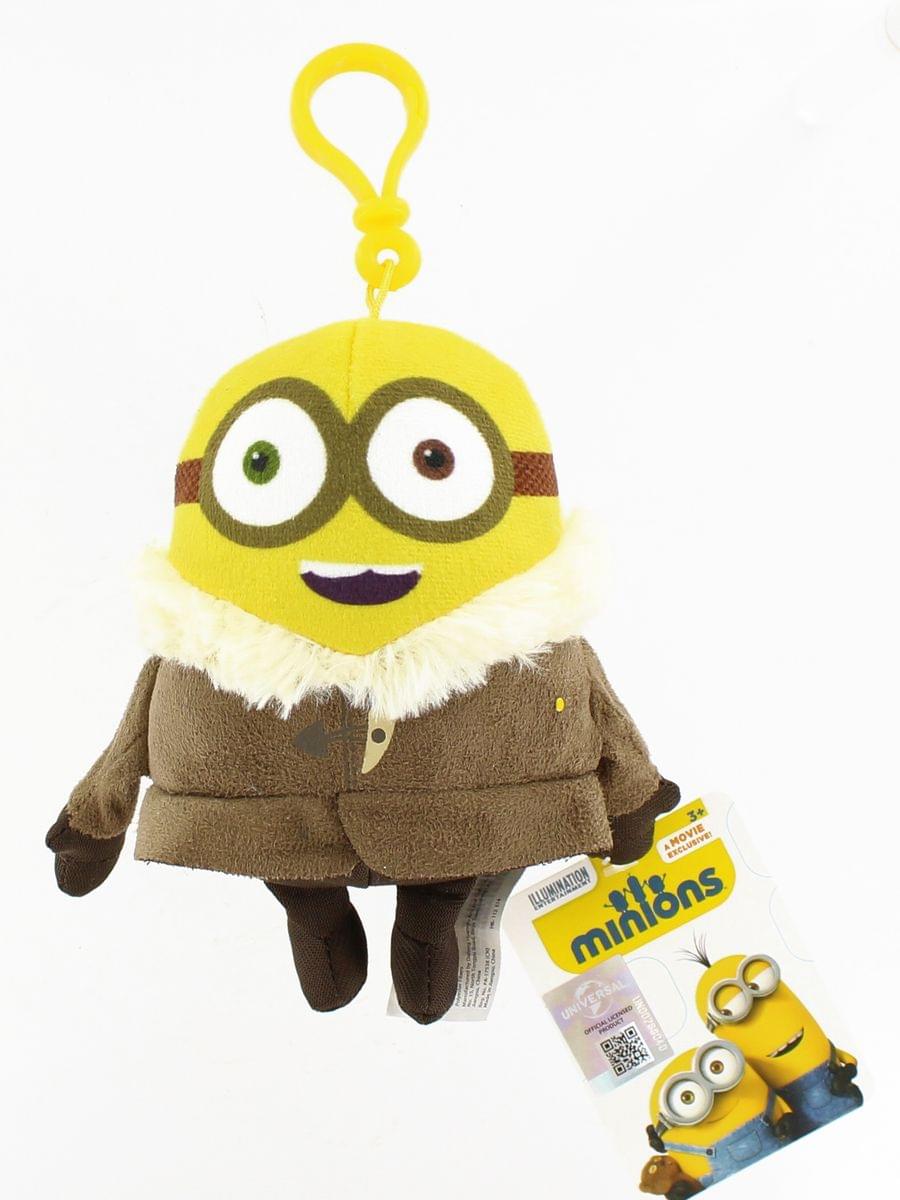 Minion Movie Winter Minion (2 Eyes) Clip-On 5" Plush