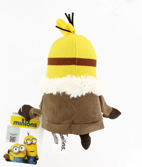 Minion Movie Tall Winter Minion (2 Eyes) Clip-On 5" Plush