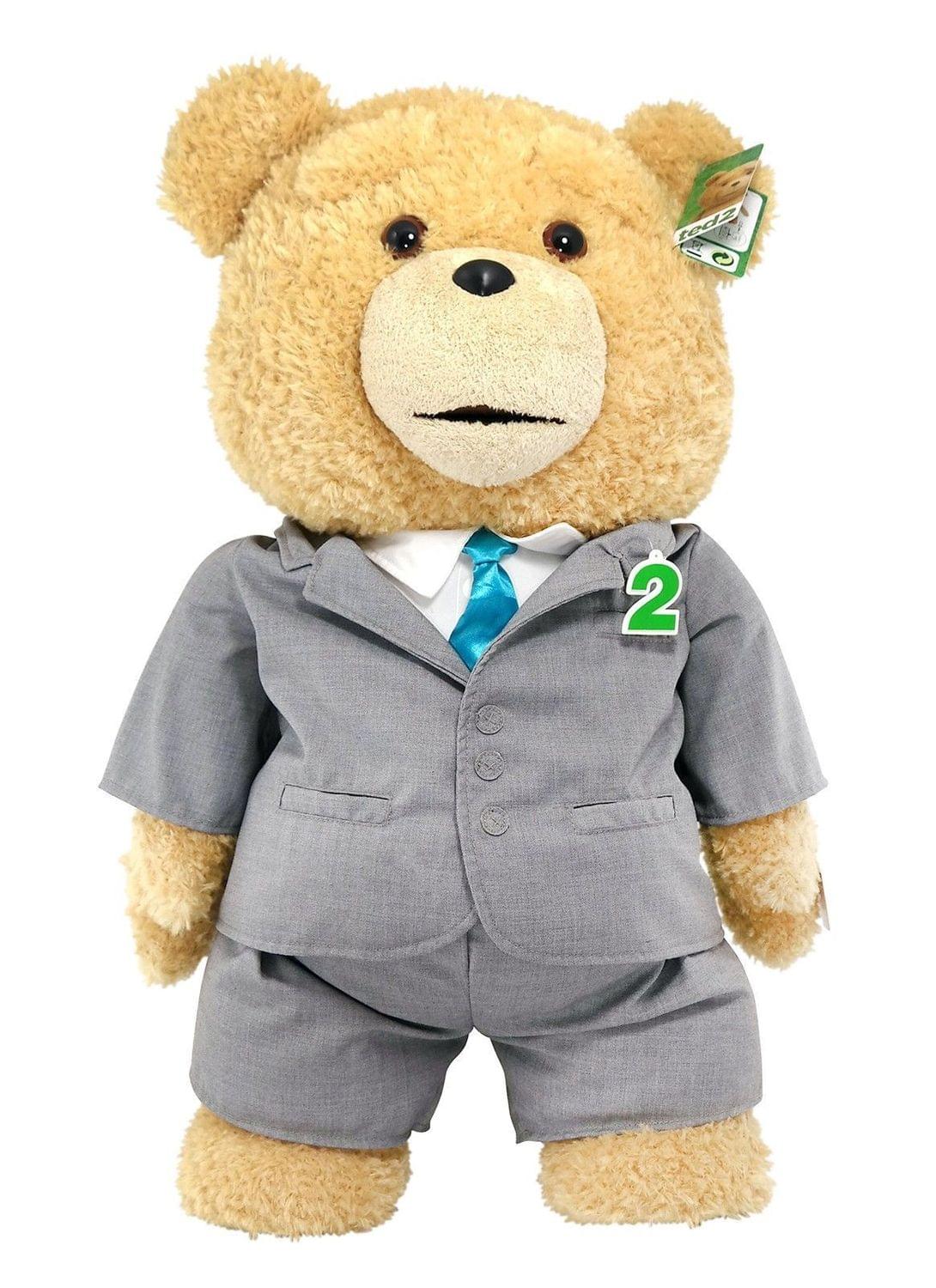 Ted 2 Talking Ted In Suit 24 Inch Plush Teddy Bear - Rated PG