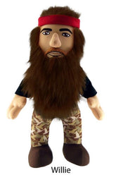 Duck Dynasty 13" Plush With Sound Willie