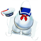 Ghostbusters Stay Puft Apron and Chef Hat