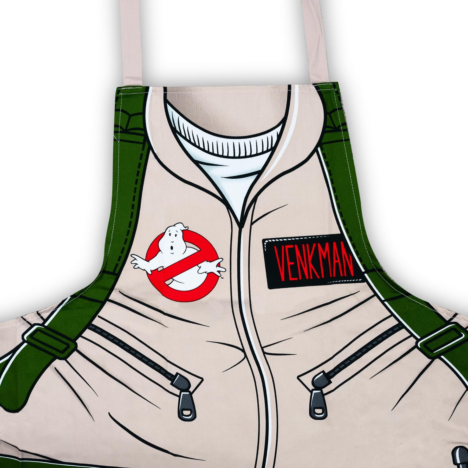 Ghostbusters Cooking Apron | Peter Venkman's Uniform Grill Apron | 100% Cotton