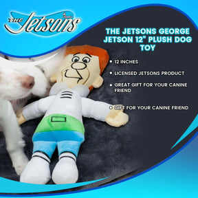 The Jetsons George Jetson 12" Plush Dog Toy