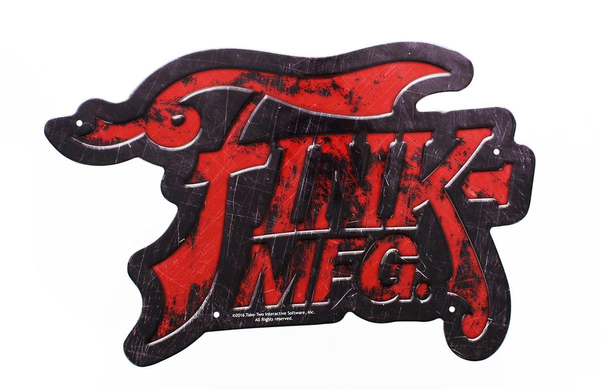 BioShock Fink Manufacturing Tin Sign