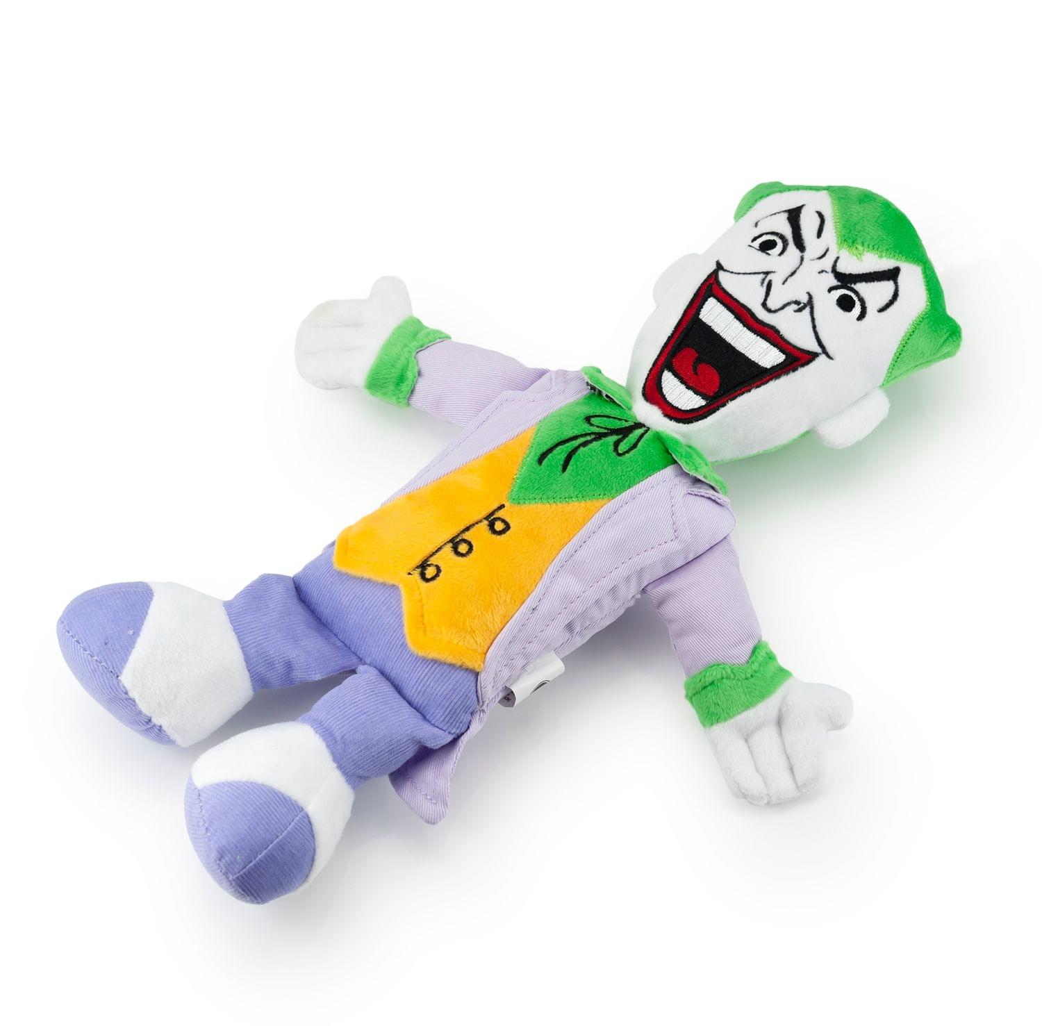 DC Comics The Joker 13 Inch Plush Squeaker Dog Chew Toy
