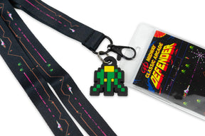 Midway Arcade Games Lanyard w/ ID Holder & Charm - Defender