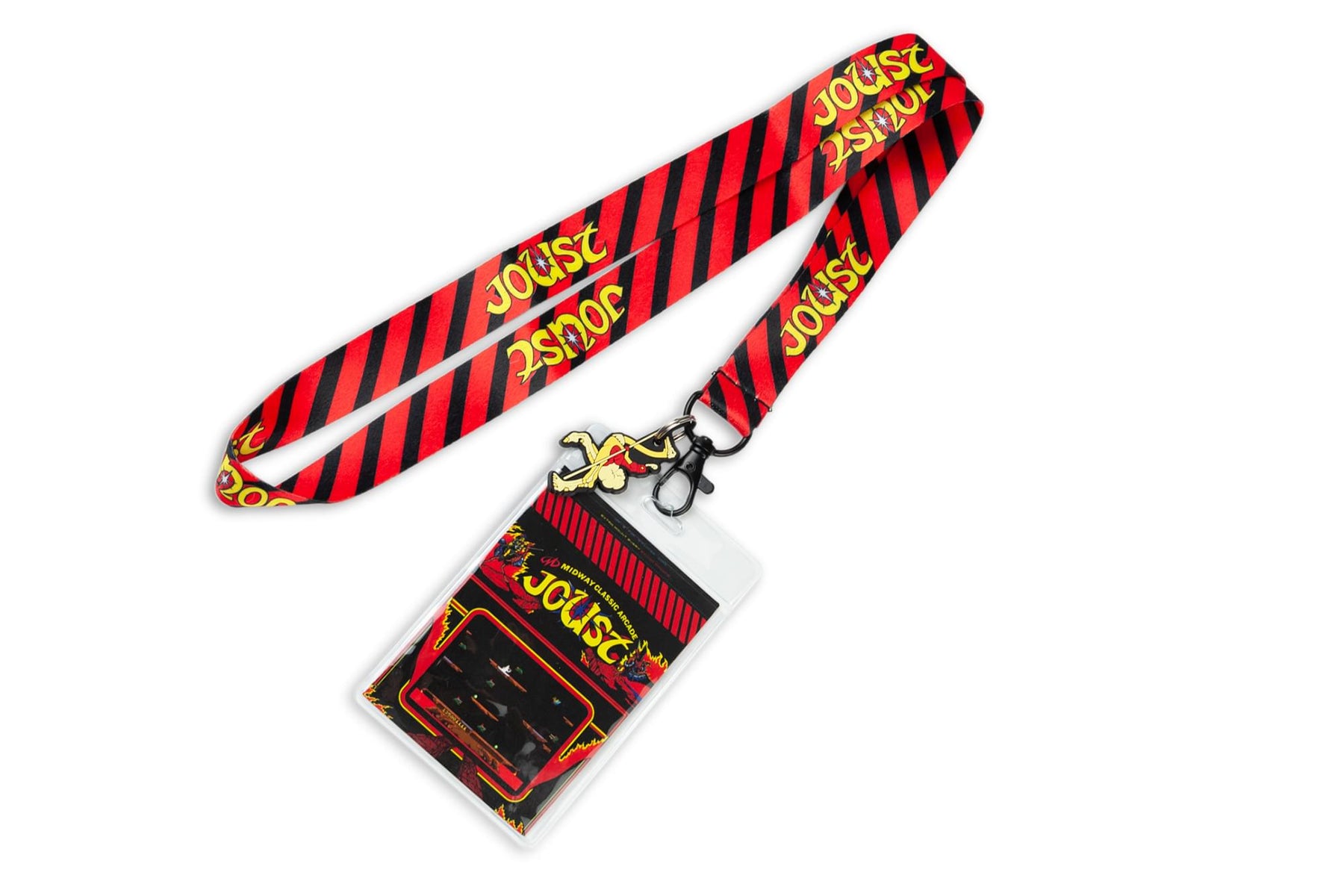 Midway Arcade Games Lanyard w/ ID Holder & Charm - Joust