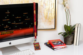 Midway Arcade Games Lanyard w/ ID Holder & Charm - Joust