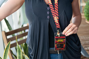 Midway Arcade Games Lanyard w/ ID Holder & Charm - Joust