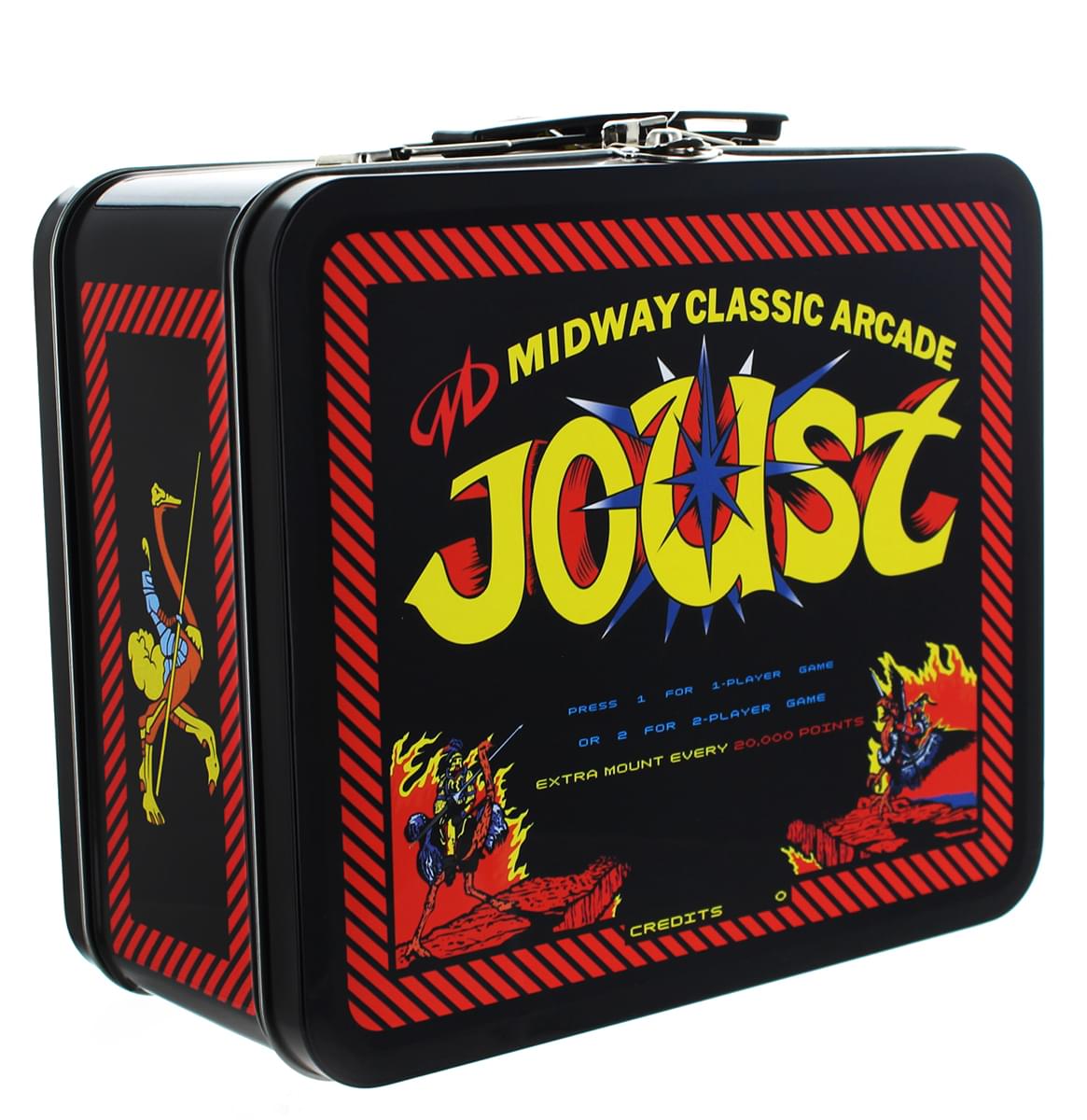 Midway Classic Arcade Tin Lunch Box, Joust