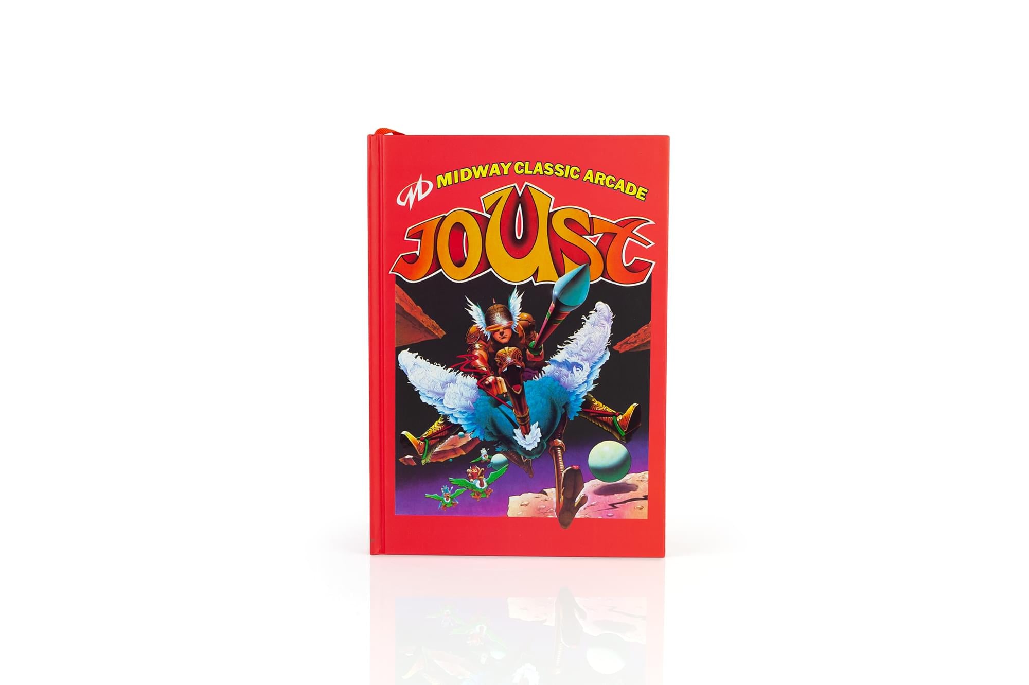 Midway Arcade Games Joust Hard Cover Ruled Journal With Ribbon Bookmark