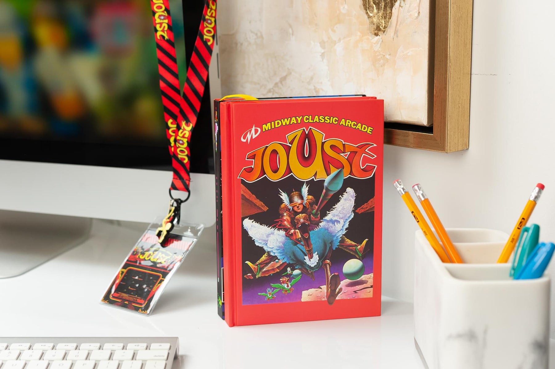Midway Arcade Games Joust Hard Cover Ruled Journal With Ribbon Bookmark