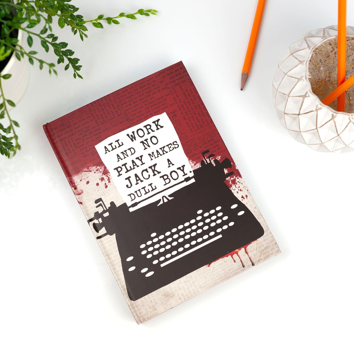 The Shining Jack's Ruled Pocket Hardcover Journal, 232 Pages, Size A5 (5.75" x 8.25")