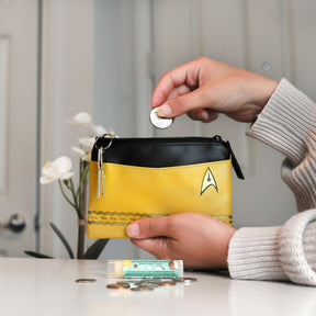 Star Trek Gold Uniform Coin Purse