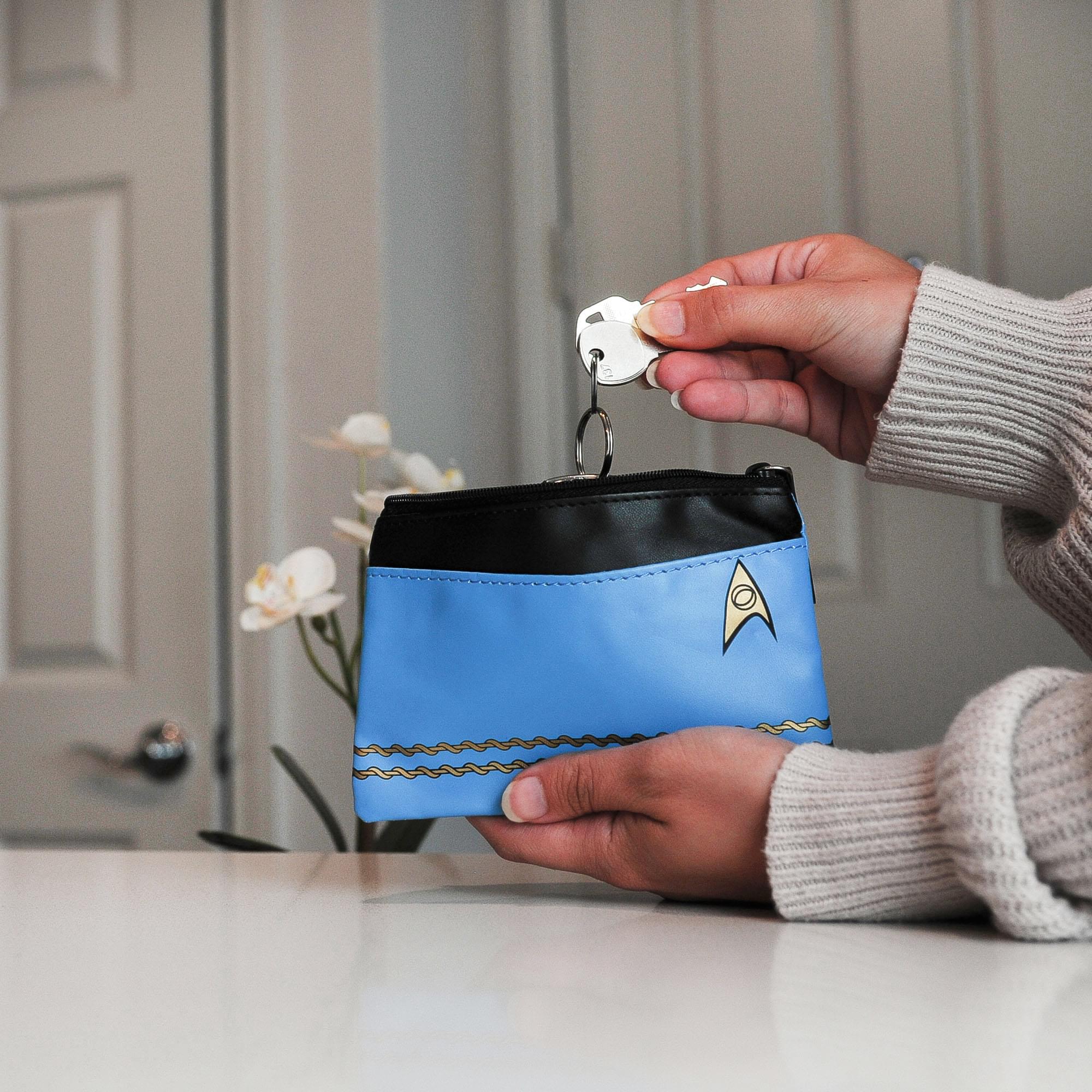 Star Trek Blue Uniform Coin Purse