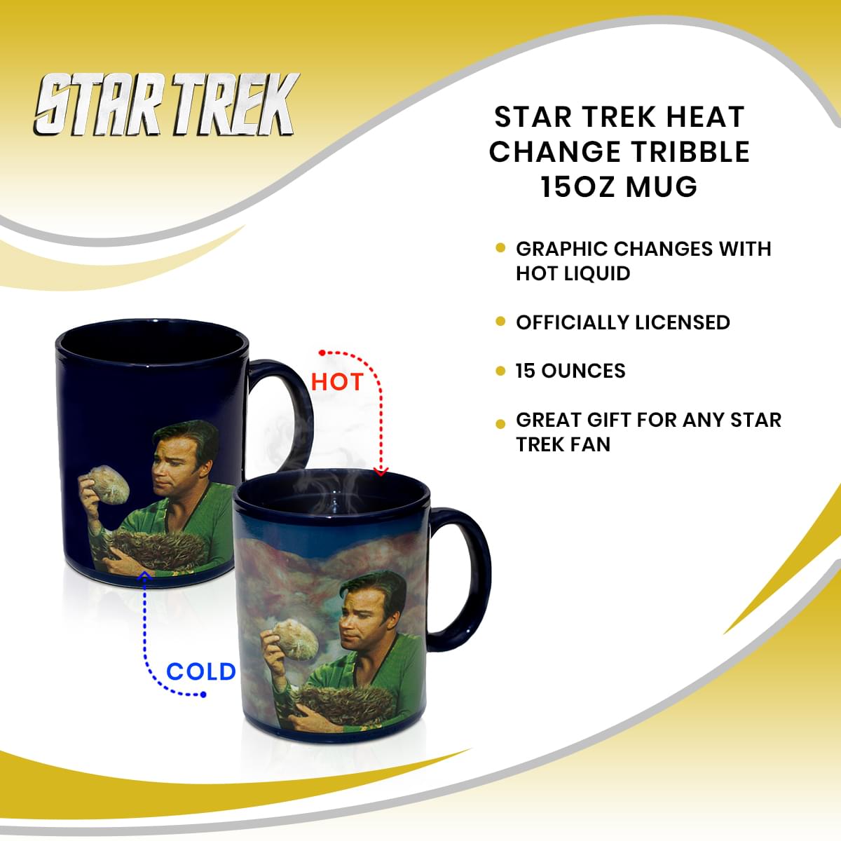 Star Trek Heat Change Tribble 15oz Mug