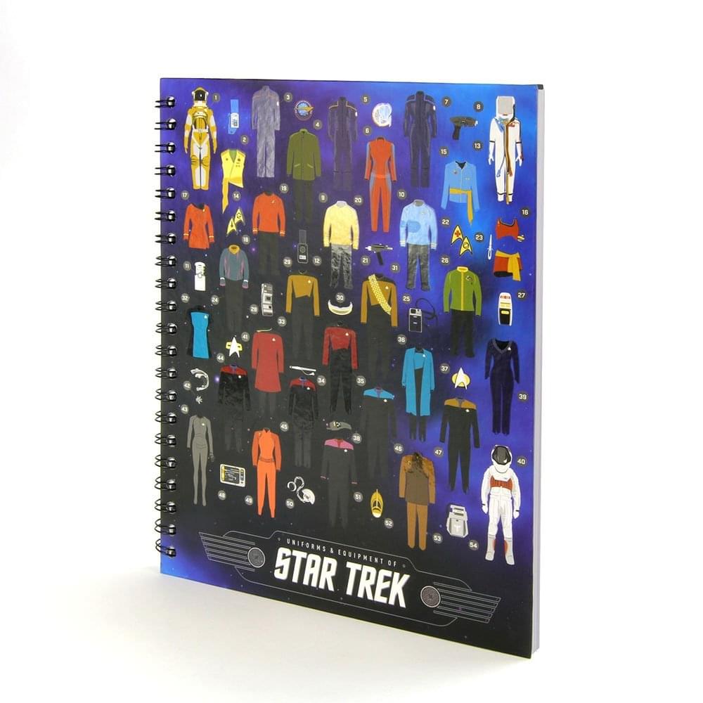 Star Trek Uniforms & Equipment Hardcover Notebook