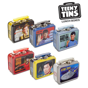 Star Trek The Original Series Teeny Tin Lunch Box, Set of 3 Random Designs