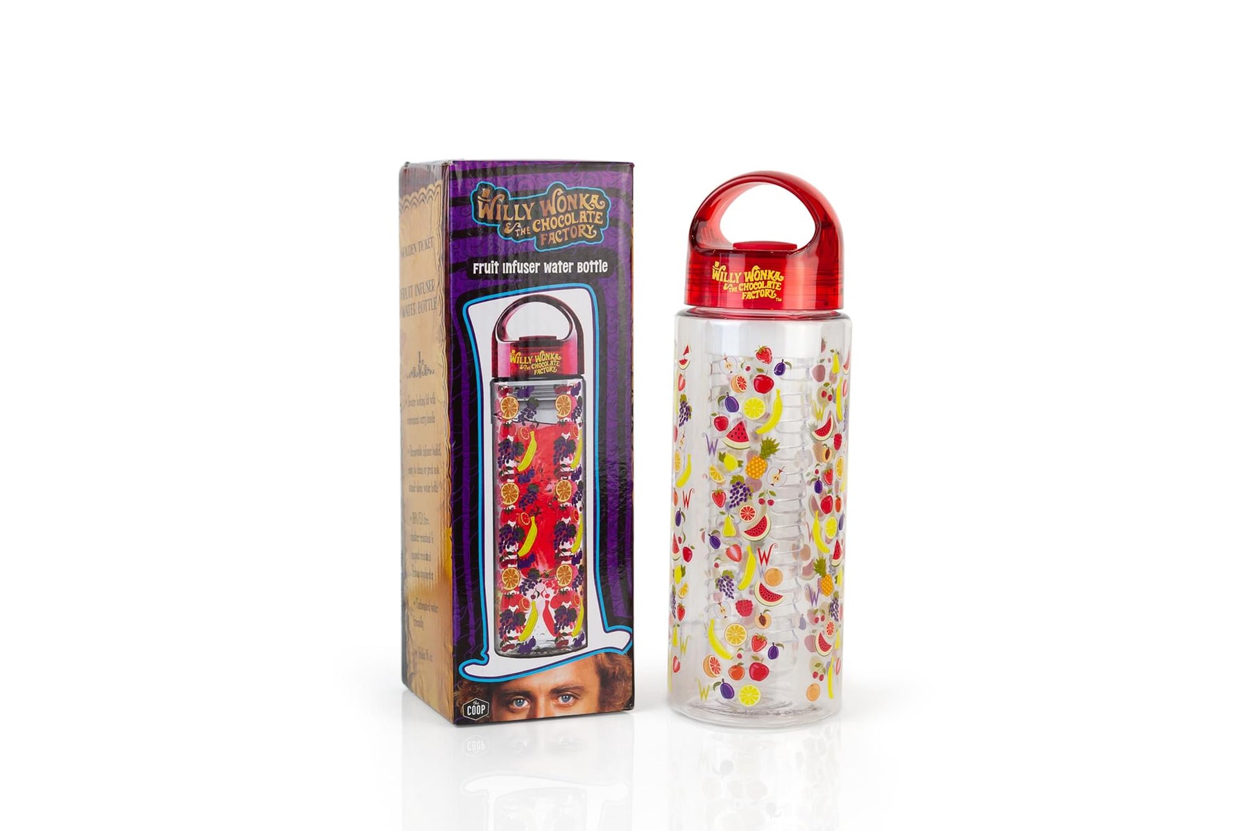Willy Wonka Fruit Infuser Water Bottle - 16-Ounce