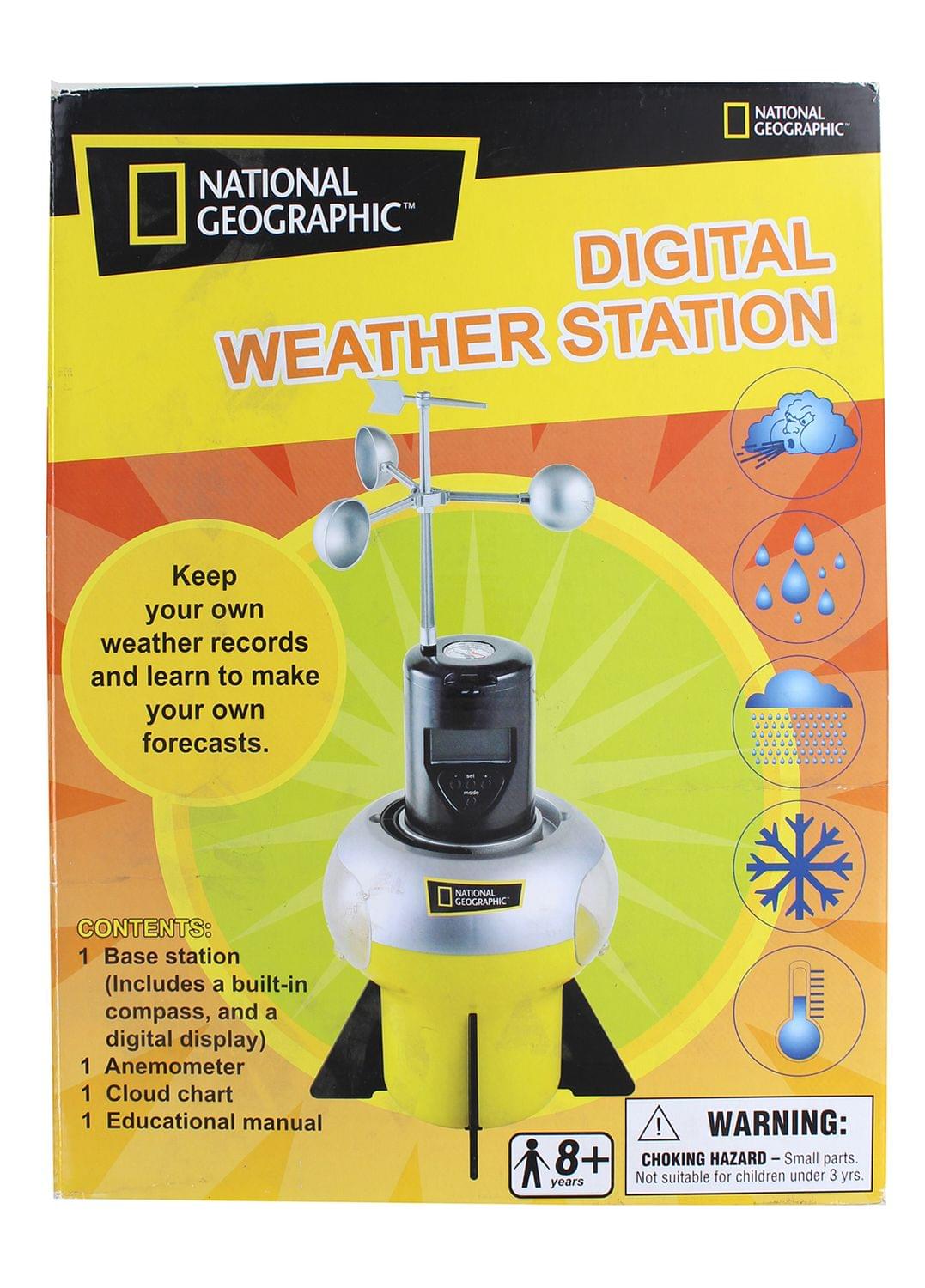 National Geographic Digital Weather Station