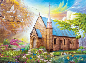 Serenity Church II by Vivienne Chanelle 1000 Piece Jigsaw Puzzle