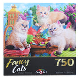 Fancy Cats Kitten Tea Party 750 Piece Jigsaw Puzzle