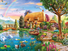Lakeside Cottage 300 Piece Jigsaw Puzzle