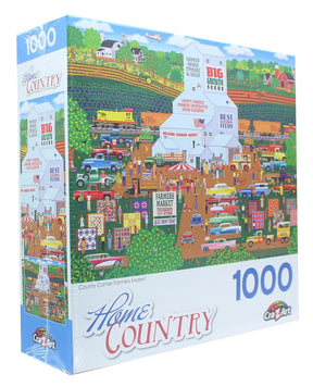 County Corner Farmers Market 1000 Piece Jigsaw Puzzle