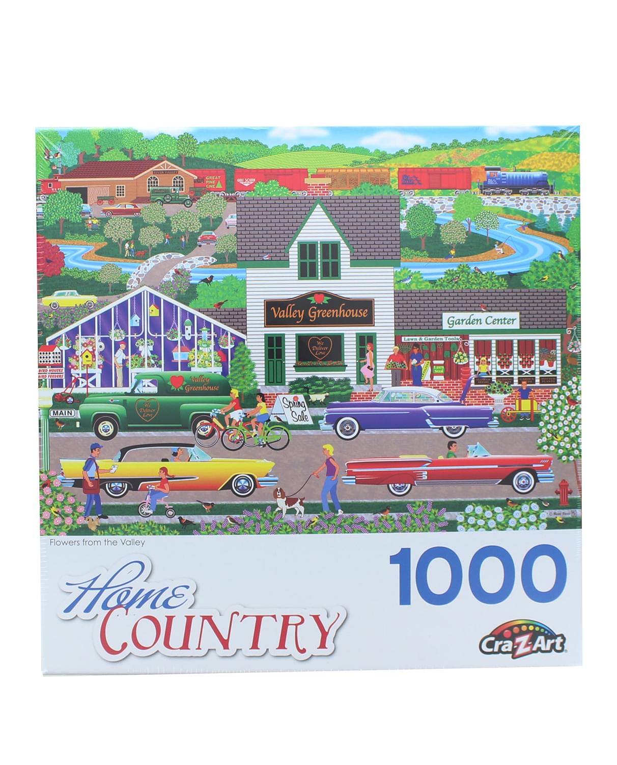 Flowers from the Valley 1000 Piece Jigsaw Puzzle