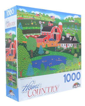 Apple Pond Spring 1000 Piece Jigsaw Puzzle