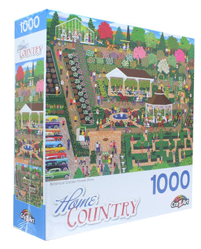 Botanical Garden Flower Show 1000 Piece Jigsaw Puzzle