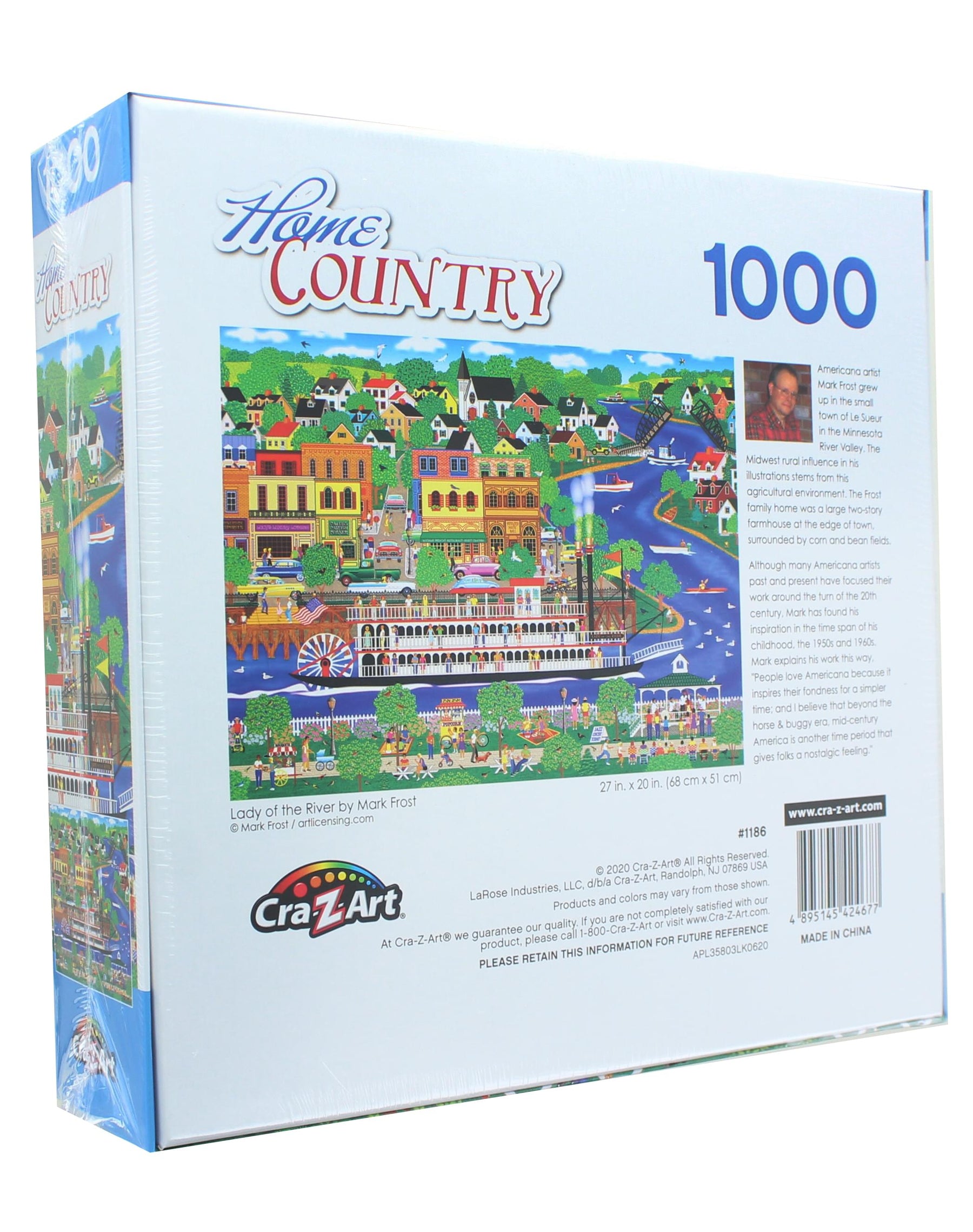 Lady of the River 1000 Piece Jigsaw Puzzle