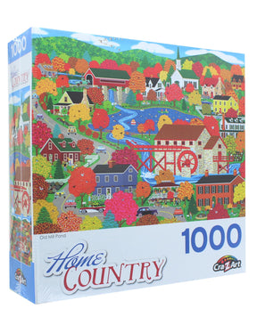 Old Mill Pond 1000 Piece Jigsaw Puzzle