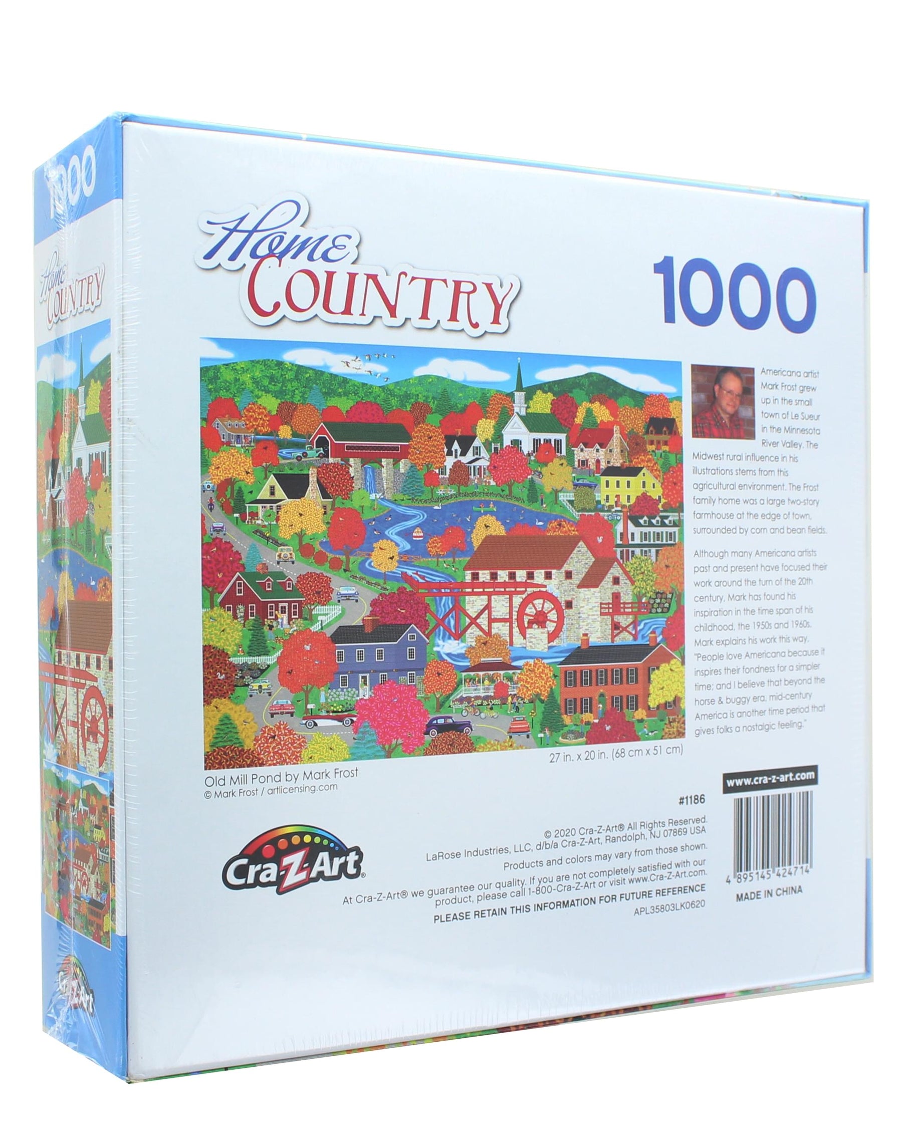 Old Mill Pond 1000 Piece Jigsaw Puzzle