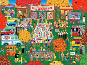 Quilting in the Square 1000 Piece Jigsaw Puzzle