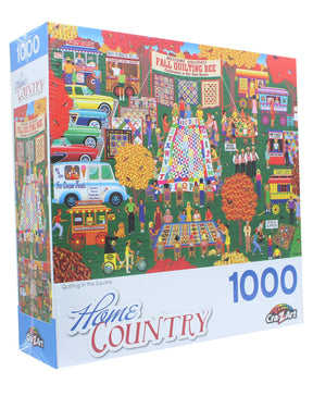 Quilting in the Square 1000 Piece Jigsaw Puzzle