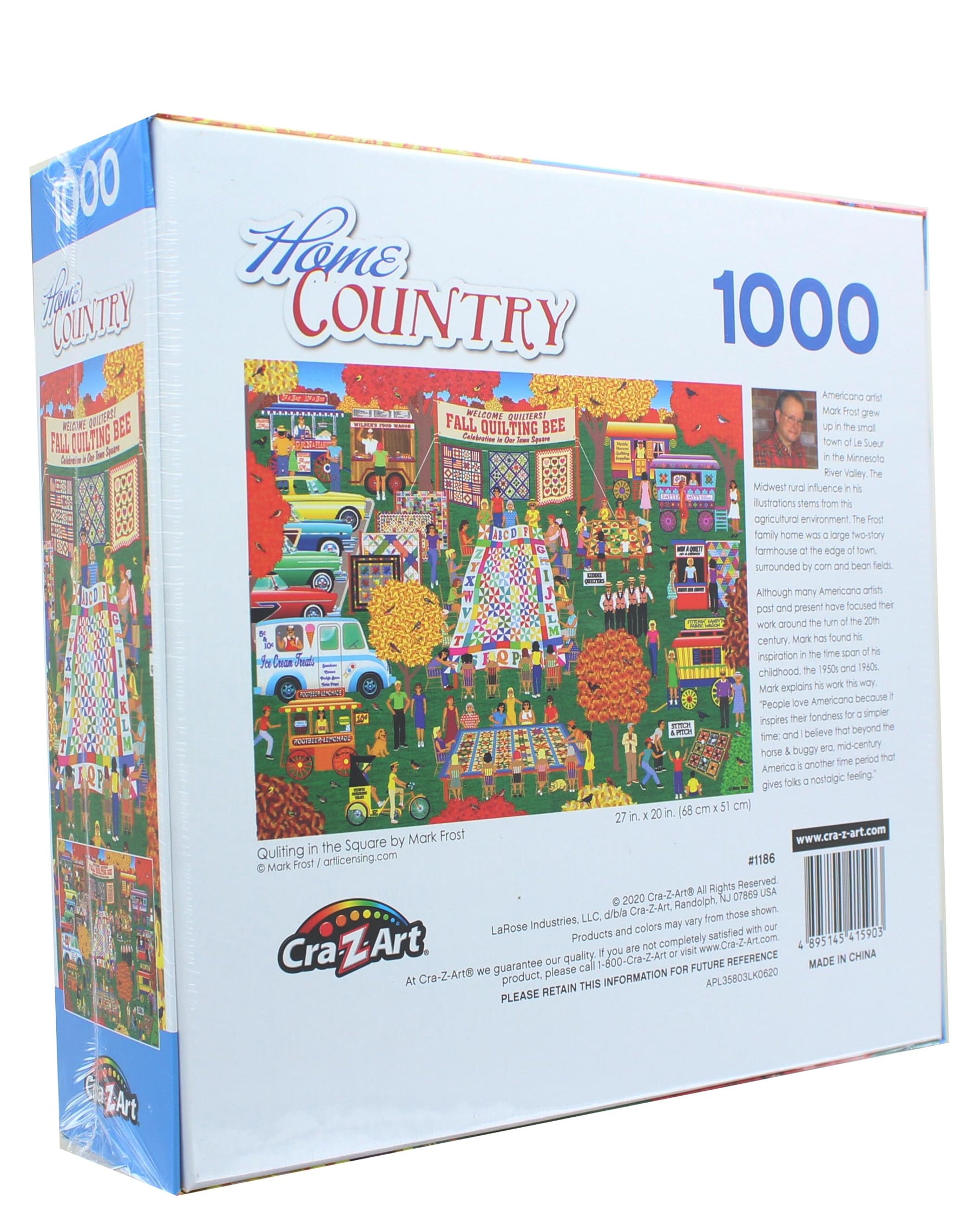 Quilting in the Square 1000 Piece Jigsaw Puzzle