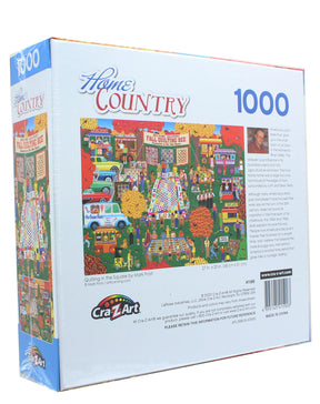 Quilting in the Square 1000 Piece Jigsaw Puzzle