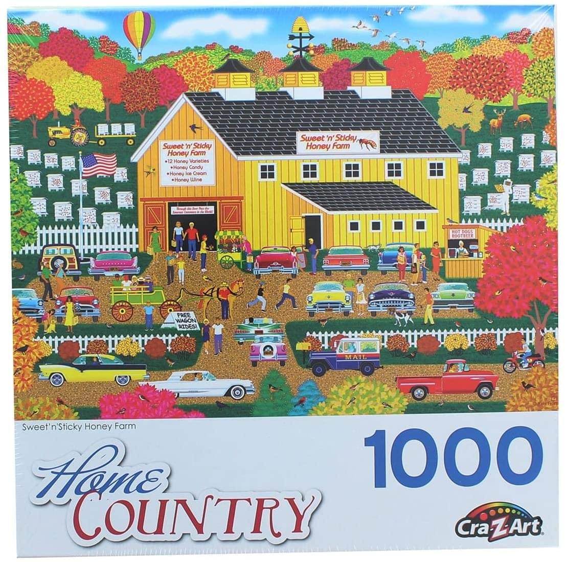 Sweet N Sticky Honey Farm 1000 Piece Jigsaw Puzzle