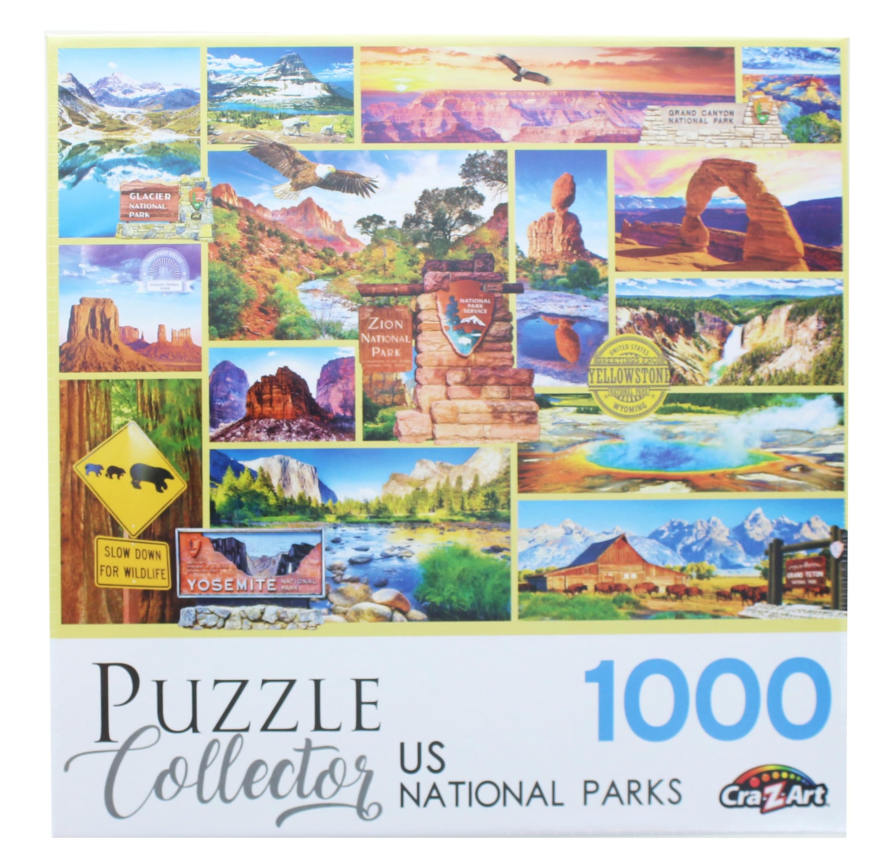 US National Parks 1000 Piece Jigsaw Puzzle