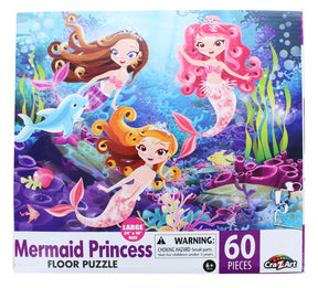 Mermaid Princess 60 Piece Kids Jigsaw Puzzle