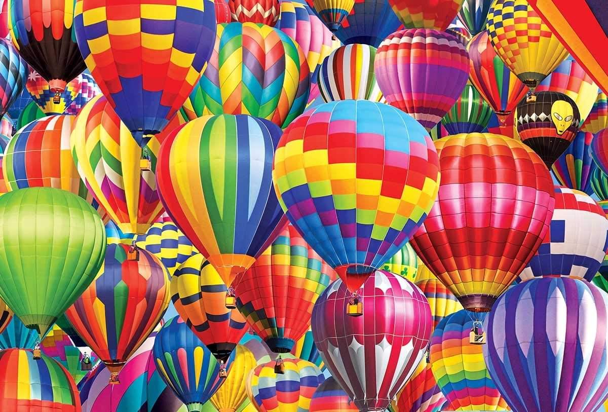 Hot Air Balloons 100 Piece Cra-Z Difficult Jigsaw Puzzle