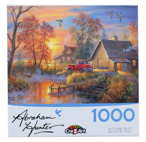 Autumn Mist by Abraham Hunter 1000 Piece Jigsaw Puzzle