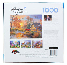 Autumn Mist by Abraham Hunter 1000 Piece Jigsaw Puzzle