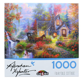 Fairytale Cottage by Abraham Hunter 1000 Piece Jigsaw Puzzle