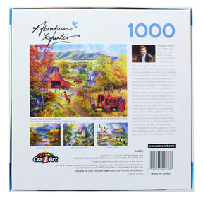 Down The Country Road by Abraham Hunter 1000 Piece Jigsaw Puzzle