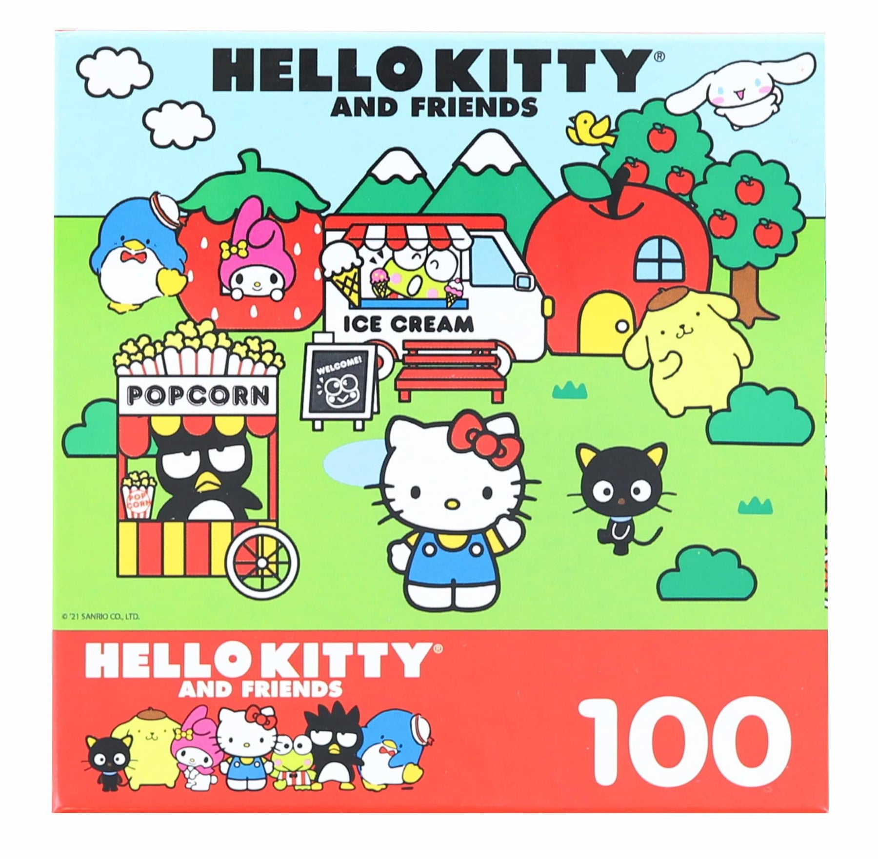 Hello Kitty 100 Piece Jigsaw Puzzle | Hello Kitty and Friends Park