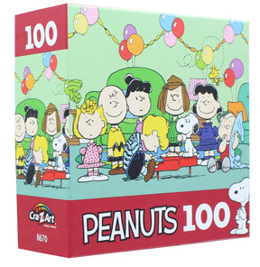 Peanuts 100 Piece Kids Jigsaw Puzzle | Peanuts Birthday
